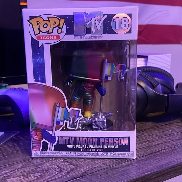 MTV moon person funko pop - Picture 1 of 1